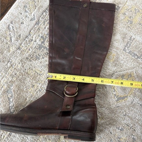 Cole Haan Brown Leather Riding Boots - Picture 10 of 13